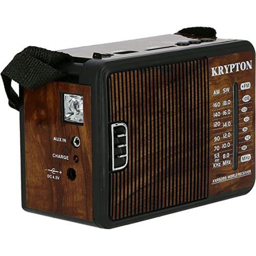 Krypton - Rechargeable Radio with Emergency Light…