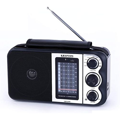 Compare Krypton Rechargeable Radio, 3.7V  Black, KNR5096 at KSA Price