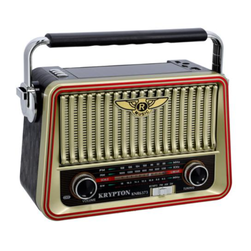 Krypton Rechargeable Multifunction Radio with Solar…