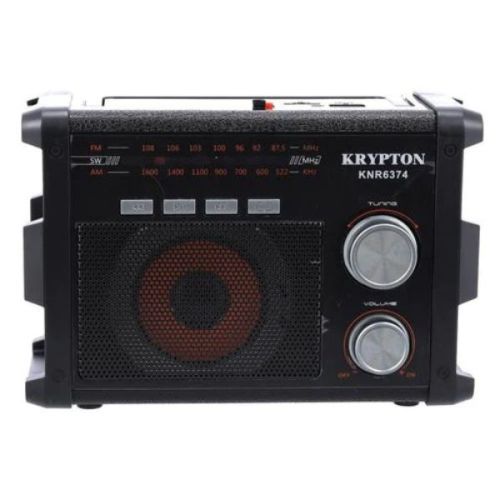Krypton Portable Rechargeable Multifunction Radio…