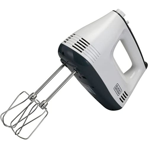 Compare Black+Decker 300Watt Hand Mixer, White  M350B5 at KSA Price