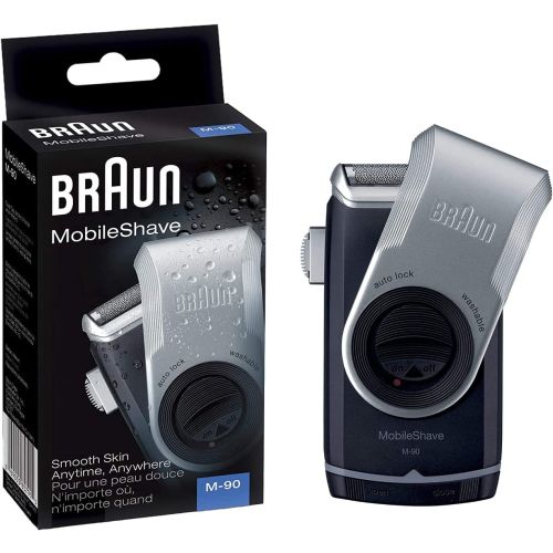 Compare Braun M 90 Mobile Shaver Battery Operated, Silver Black at KSA Price