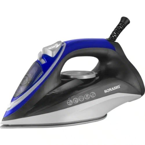 Sonashi Steam Iron With Ceramic Soleplate - 2200W…