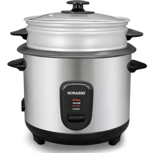Sonashi 1.8 Ltr Rice Cooker With Steamer -…