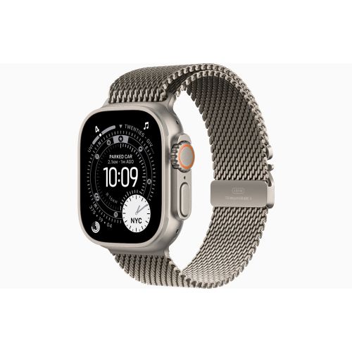 Compare Apple Watch Ultra 3, GPS + Cellular, 49mm, Natural Tita... at KSA Price