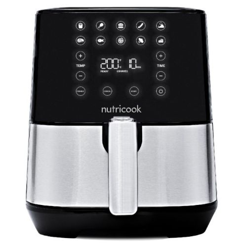 Compare Rapid Air Fryer 3.6Liter Stainless Steel  NCAF204 at KSA Price