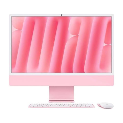 Apple iMac 24-inch (2024), Pink, M4 with 10-Core…