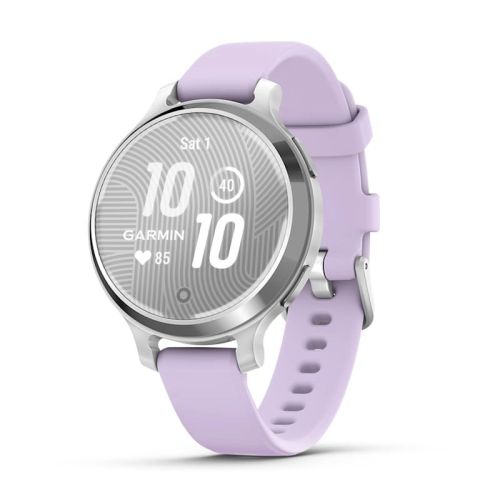 Garmin Lily 2 Active, Silver with Purple Jasmine…