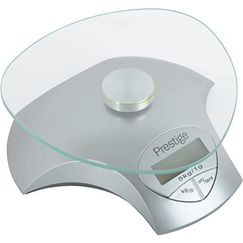 Prestige Digital Kitchen Scale, 5 kg, Gray,…