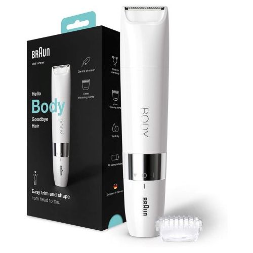 Compare BraunBody Mini Trimmer Wet & Dry with trimming comb Whi... at KSA Price