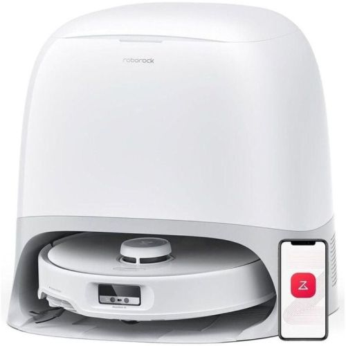 Compare Roborock Qrevo Curv Robotic Vacuum Cleaner  White at KSA Price