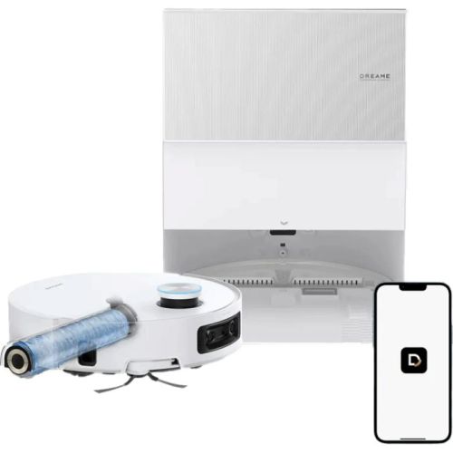 Compare Dreame Aqua10 Ultra Roller Robot Vacuum Cleaner White at KSA Price