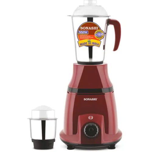 Compare Sonashi 2 In 1 Mixer Grinder 600w Maroon  SB196 at KSA Price