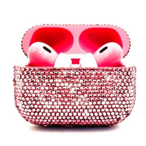 Compare Customized  Apple AirPods Pro 3 Crystal Pink at KSA Price