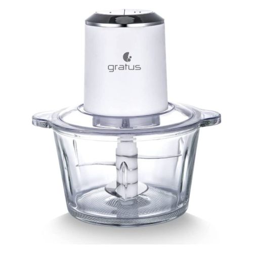 Compare Gratus Hand Chopper Quadra Blade 2 L Capacity, 2 Speed... at KSA Price