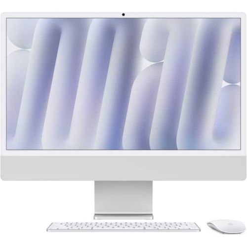 Compare Apple iMac 24inch 2024, Silver, M4 with 10Core CPU,... at KSA Price