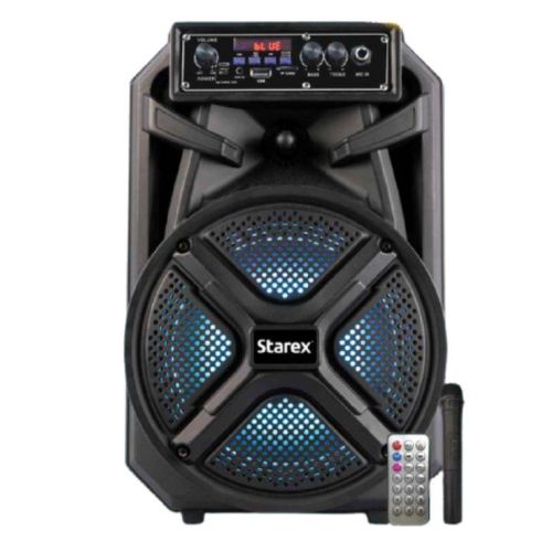 Compare iSonic SP 456 8 inch Rechargeable Trolley Speaker, Blac... at KSA Price