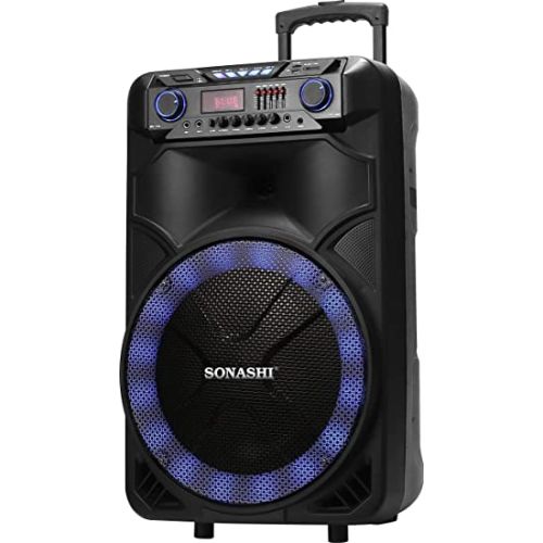 Compare Sonashi Rechargeable Trolley Speaker, SPS7915RT at KSA Price