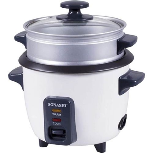Compare Sonashi 1.8 Liters Rice Cooker With Steamer, SRC318 at KSA Price