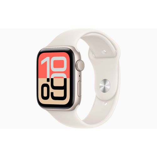 Compare Apple Watch SE 3, GPS, 40mm, Starlight Aluminum Case wi... at KSA Price