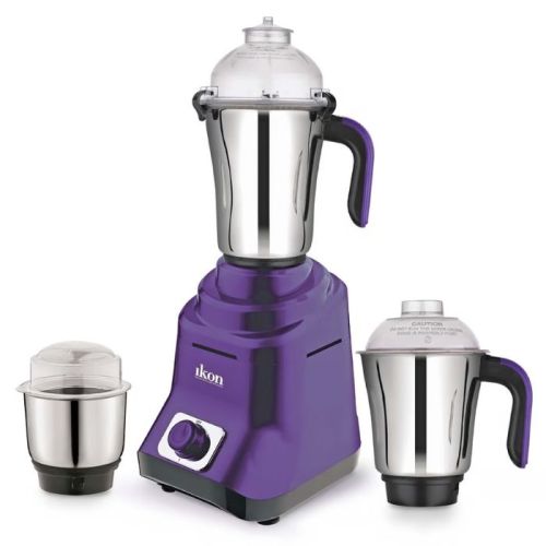 Ikon Mixer Stainless Steel Blade Grinder 3 Jar…
