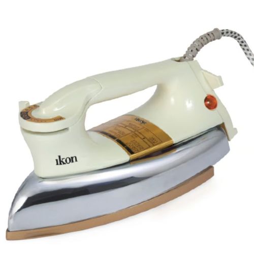Compare Ikon Heavy Dry Iron 1200Watts, Beige, IK717792617 at KSA Price