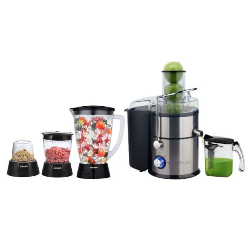 Sonashi 4 In 1 Juicer Blender Silver Black…
