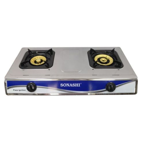 Compare Sonashi Two Gas Burner  SGB211S at KSA Price