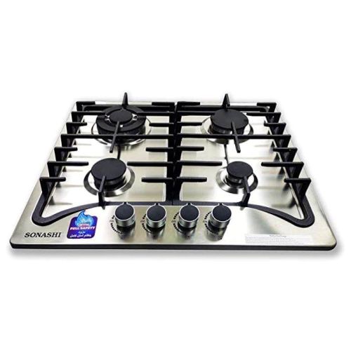 Compare Sonashi Gas Hob With Front Control Panel  SGH401FFD at KSA Price