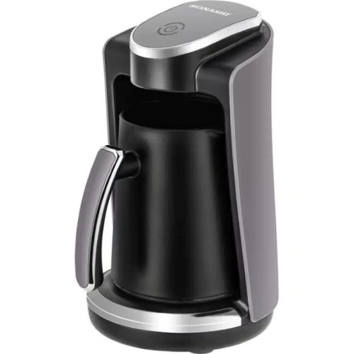 Sonashi Turkish Coffee Machine Black-Silver 500W -…