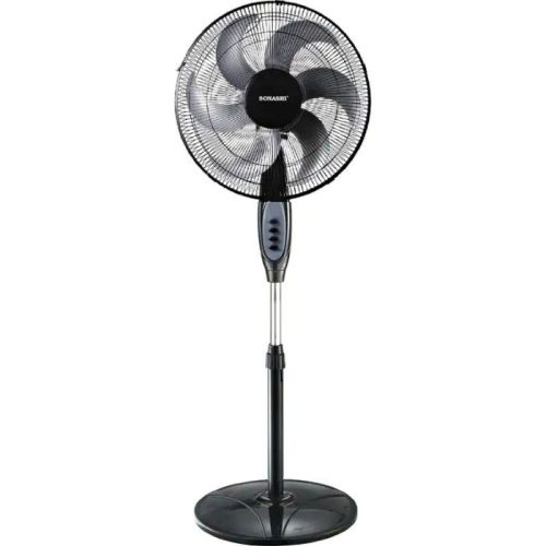 Compare Sonashi 16inch 3 Speed Stand Pedestal Fan Black at KSA Price