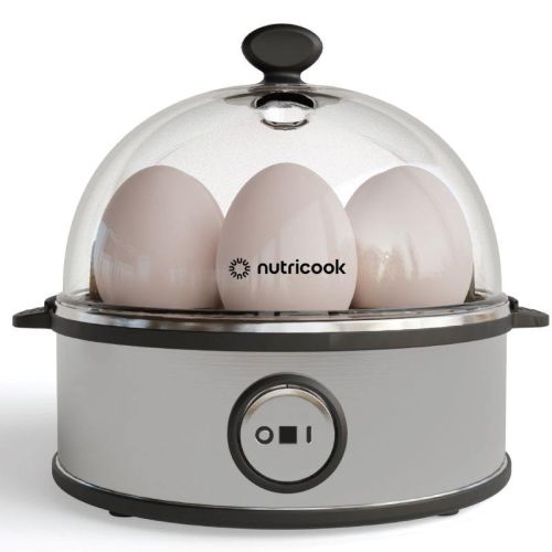 Compare Nutricook Rapid Egg Cooker 360 Watt, Silver   NCEC360 at KSA Price