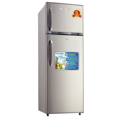 Compare Sonashi 260 Litres Double Door Refrigerator CFC Free ... at KSA Price