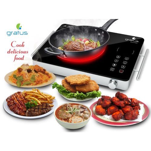 Compare Gratus Infrared Cooker with Handle Sensor Touch & Knob ... at KSA Price