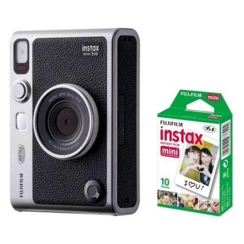 Compare Fujifilm Instax Mini Evo Camera Black With 10 Sheets Fi... at KSA Price