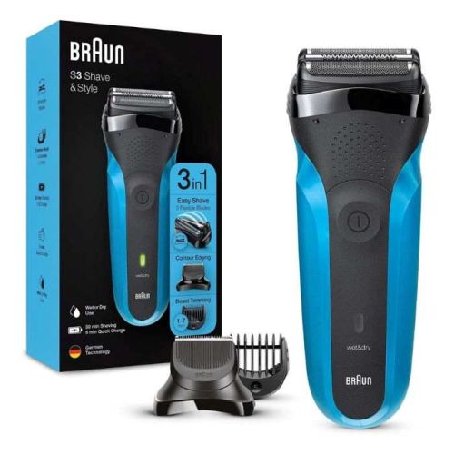 Compare Braun Shaver 310Bt, Series 3 Shave And Style Rechargeab... at KSA Price