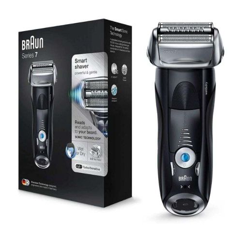 Compare Braun Series 7 Electric Shaver For Men 7840S, Wet And D... at KSA Price