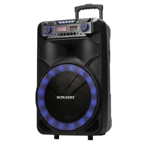 Compare Sonashi 15inch Rechargeable Trolley Speaker  SPS7915R... at KSA Price