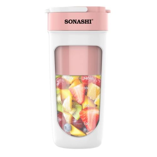 Sonashi Rechargeable Portable Blender Pink - SPB-294-Pi
