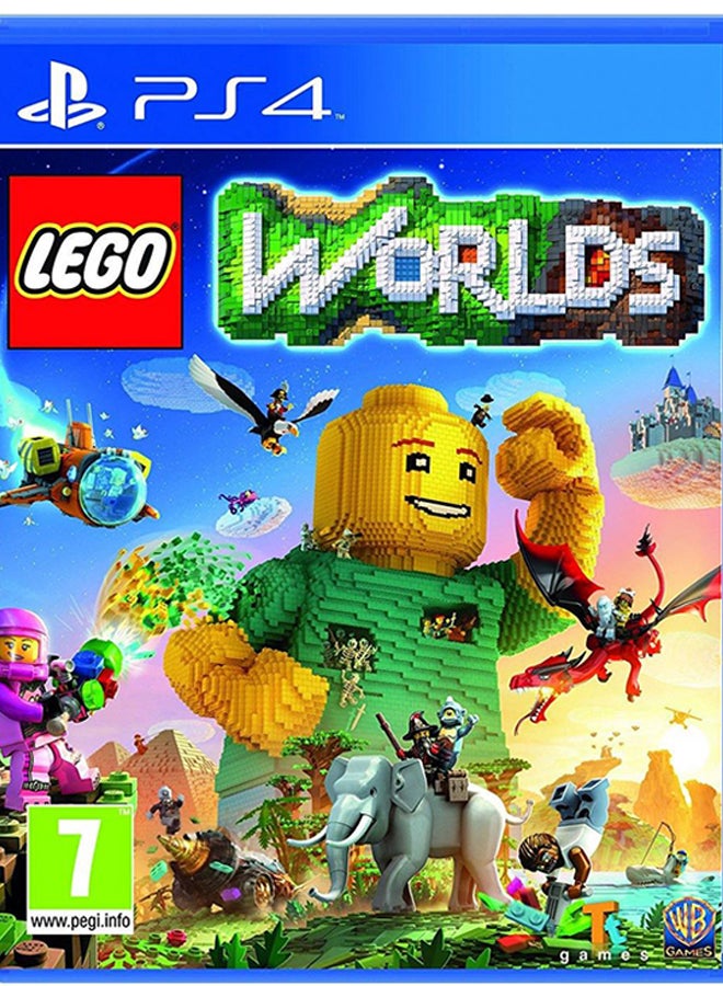 Compare Lego Worlds Intl Version  Adventure  playstation_4_ps4 at KSA Price