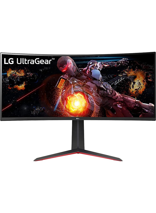 Compare 34 Inch UltraGear QHD Curved Gaming Monitor 3440x1440 VA Panel, 160Hz Refresh Rate & 1ms MBR, AMD FreeSync Premium, sRGB 99% Typ. & HDR 10, 7Wx2ch Speakers, HDMI  DisplayPort, 34GP63AB Black at KSA Price