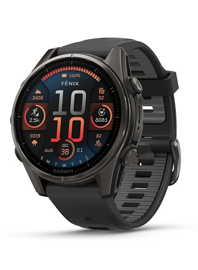 Compare Fenix 8  43MM  Up To 29 Days Battery Life  1.3inch Amoled Display, Scratch Resistant, Sapphire Crystal, Heart Rate Monitor, All Day Stress Monitor, Offline Voice Command, Calling Features, Super Bright LED Flashlight at KSA Price