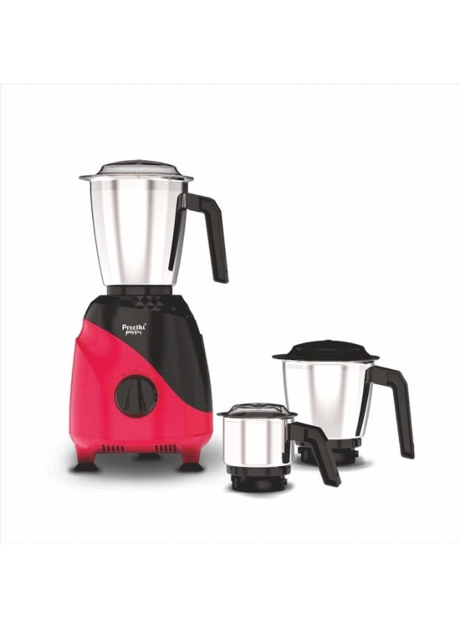 Compare Preethi Peppy Mixer Grinder for Kitchen| 750 Watt Mixie, 3 jars | 5yr Motor Warranty & Lifelong Free Service | BlackRed MG245 1.5 L 750 W MG245 RedBlack at KSA Price