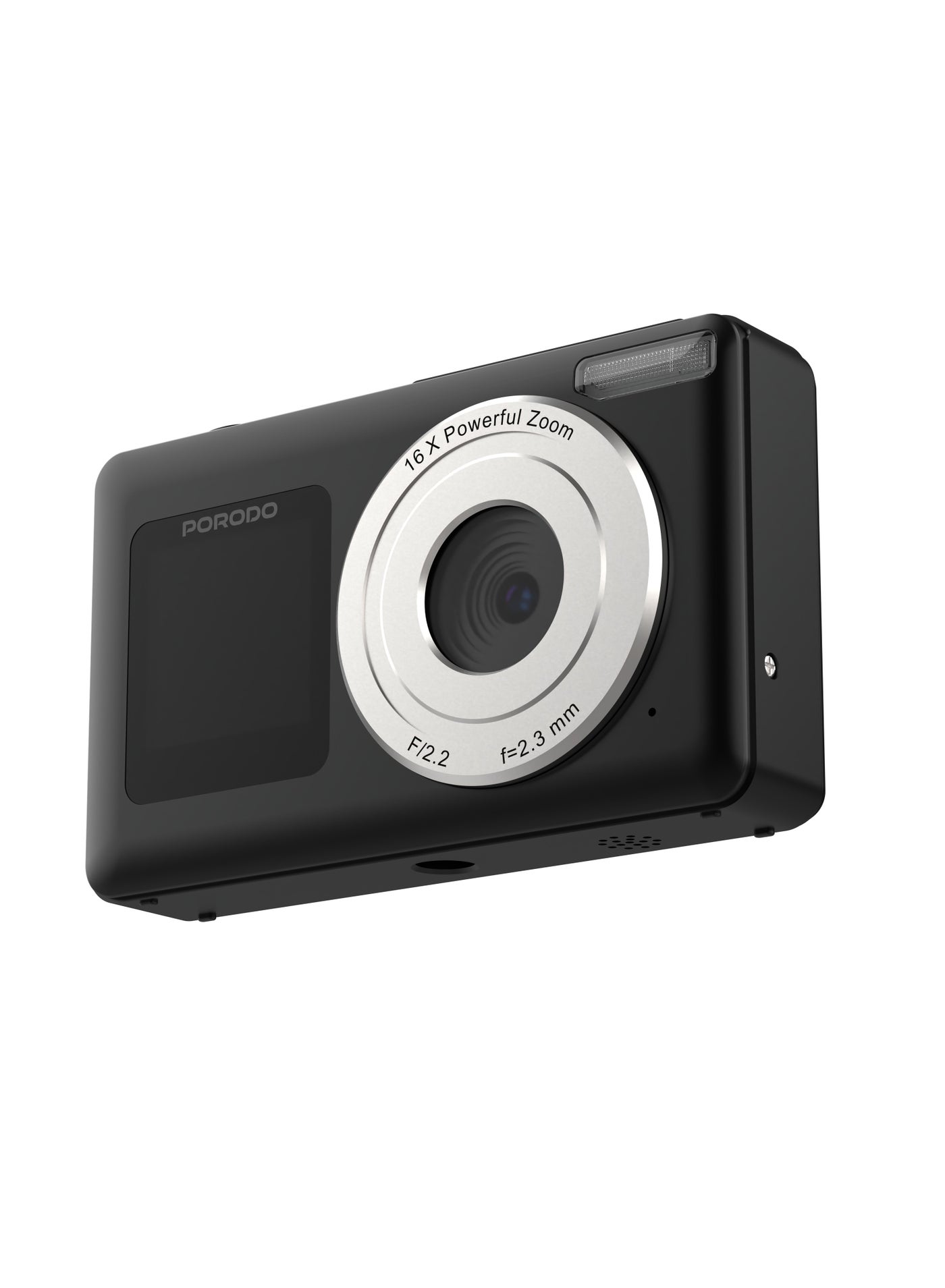 Dual-Screen Digital Camera with 18x Digital Zoom…