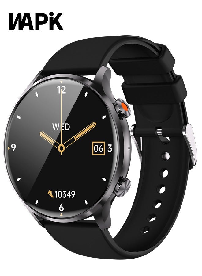 Compare Korean Brand Smart Watch Y5,Business Smartwatch, Waterproof Fitness Watch, Bluetooth Calling, Compatible with Android and iOS,Smartwatch For Men, Zinc Alloy Vacuum Plating, Heart Rate Monitoring?Black at KSA Price