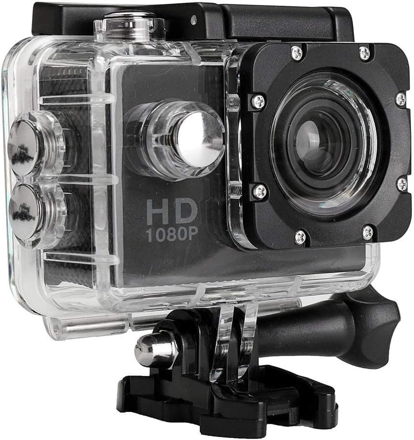 HD 1080P WiFi Sports Action Camera, 140° Wide Angle,…