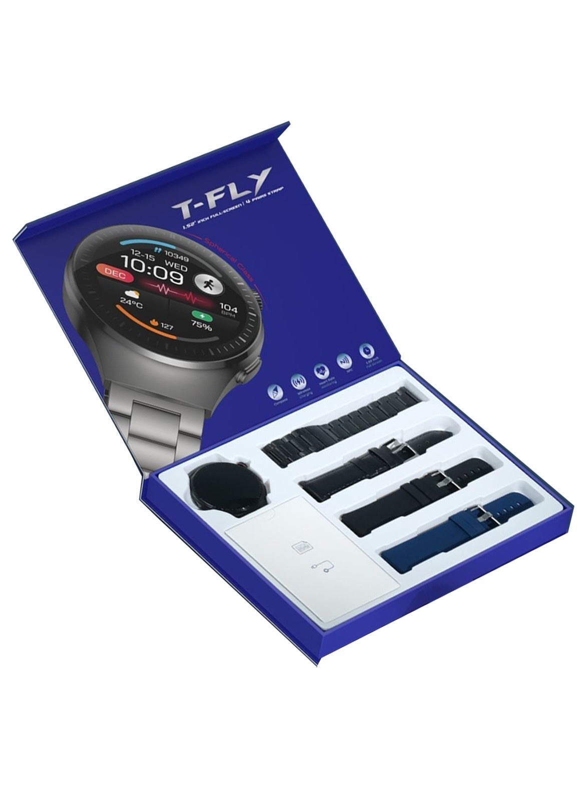Telzeal T-Fly 1.52 Inch Spherical Display Full Screen…