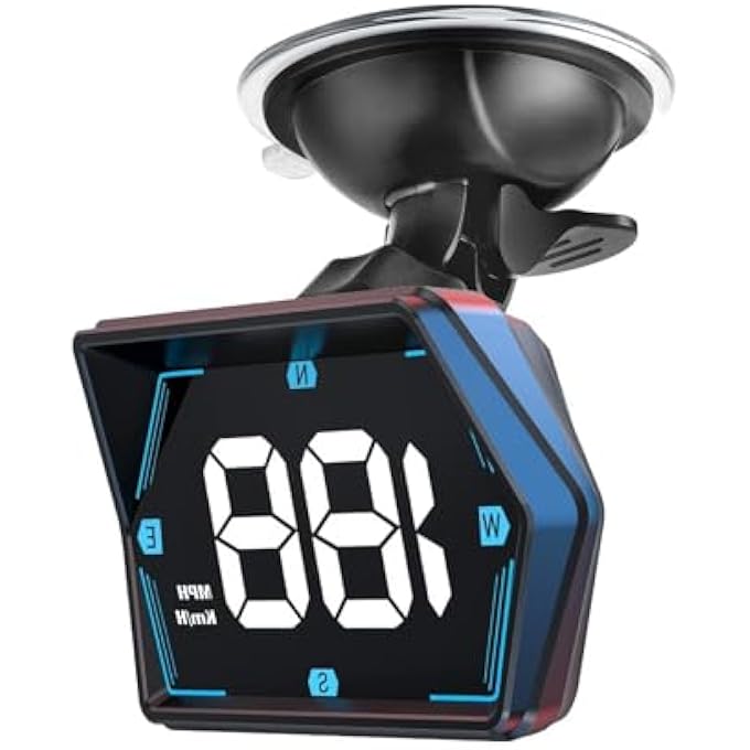 Compare G20 Digital Gps SpeedometerUniversal HeadUp Display For CarsComes With Compass Over Speed Alert Hd Display Speedometer For All VehiclesWith Usb Connection Displays Mph at KSA Price