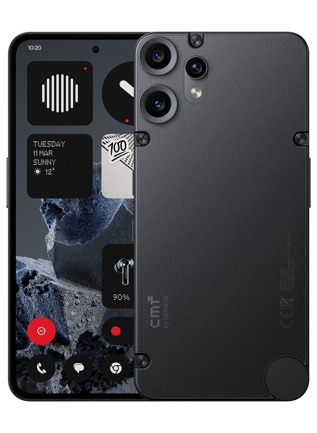 Phone 2 Pro Dual SIM 5G Black 8GB RAM…