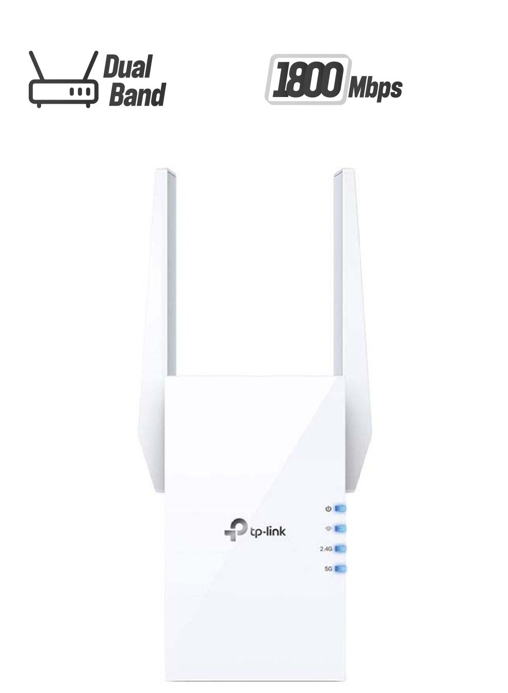 AX1800 Wi-Fi 6 Range Extender, 1201Mbps Fast Speed,…